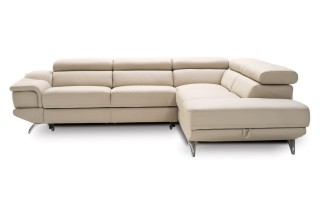 Exclusive Italian Top Grain Leather Sectional Sofa