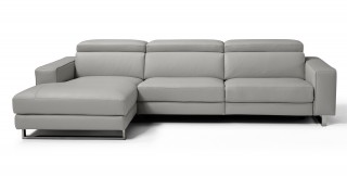 Luxurious Sectional Upholstered in Real Leather