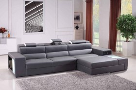 Luxury Corner Sectional L-shape Sofa