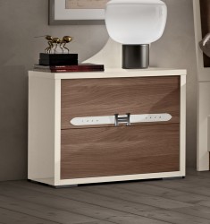 Made in Italy Wood Designer Bedroom Furniture Sets with Optional Storage System