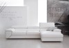 Graceful All Italian Leather Sectional Sofa