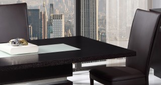 Contemporary Rectangular 5 Piece Dining Set with Chairs