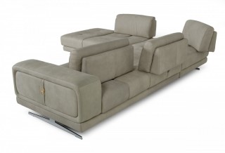 Leather Sectional Sofa Made in Italy