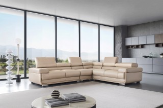 Contemporary Corner Sectional L-shape Sofa