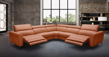 Stylish Furniture Italian Leather Upholstery