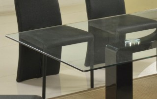 Rectangular Glass Top Dining Table S Base