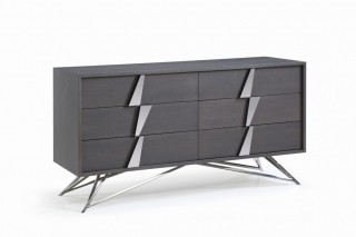 Refined Leather High End Bedroom Furniture