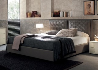 Made in Italy Leather Design Master Bedroom