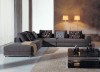 Stylish Mircofiber Sectional with Chaise