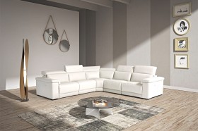 Elite Reclining Sectional Lounge with Adjustable Headrests