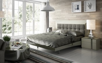 Lacquered Stylish Quality Elite Platform Bed