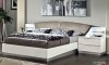 Lacquered Made in Italy Wood Luxury Platform Bed