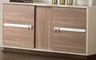 Real Wood European Collection Modern Buffet