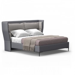 Unique Leather Contemporary Platform Bedroom Sets