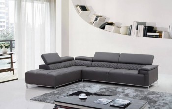 Elegant Full Italian Leather Sectionals