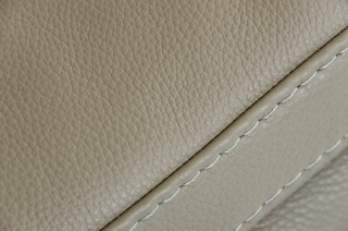 Perfect Italian Full Top Grain Grey Leather Sofa Set