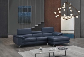 Adjustable Advanced Modern Leather L-shape Sectional