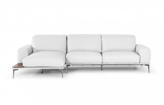 Graceful Designer Leather Sectional