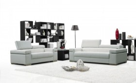 Italian Leather Sofa Set