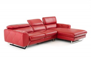 Luxury Italian Top Grain Leather Sectional Sofa