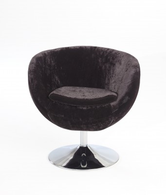 Velvet Like Black Accent Chair Velvet Like Black Accent Chair