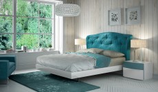 Fabric Upholstered Unique Quality Elite Platform Bed Fabric Upholstered Unique Quality Elite Platform Bed