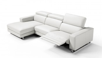 Luxurious Full Italian Leather L-shape Furniture