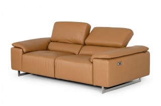 President Italian Made Leather Sofa Set