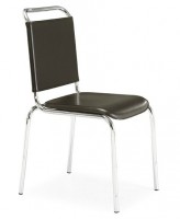 Structure Chair with Leatherette Seat and Back