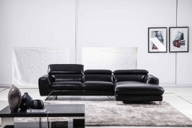 Overnice Modern Top-Grain Italian Sectional