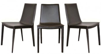 Contemporary modern dining room chairs. Kitchen upholstered side chairs ...