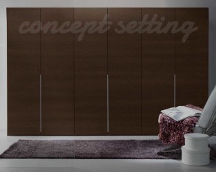 Lacquered Made in Spain Wood Elite Platform Bed with Large Headboard