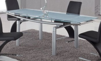 Foldable Glass Top Dining Table with Color Options Foldable Glass Top Dining Table with Color Options