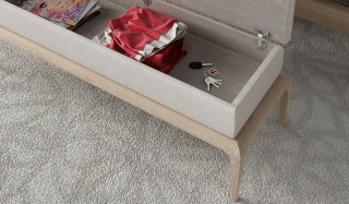 Stylish Wood High End Bedroom Furniture with Extra Storage