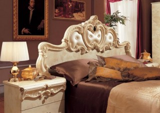 Made in Italy Leather High End Bedroom Furniture