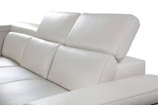 Contemporary Style Furniture Italian Leather Upholstery