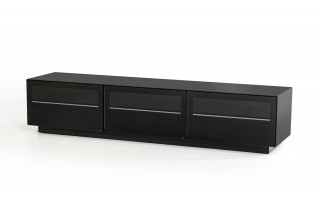 Modern Black Matte TV Stand