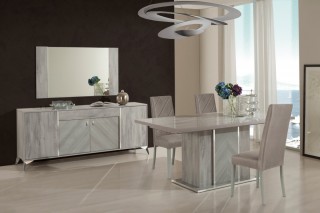 Light Grey Italian Buffet for Dining Room