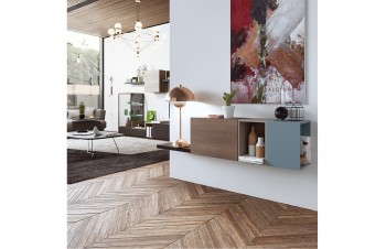 Modern Multi-Color Hallway Unit Modern Multi-Color Hallway Unit