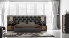 Contemporary Luxury Bedroom Set with Designer Long Exclusive Bed Contemporary Luxury Bedroom Set with Designer Long Exclusive Bed