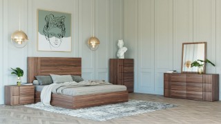 Made in Italy Wood High End Bedroom Sets