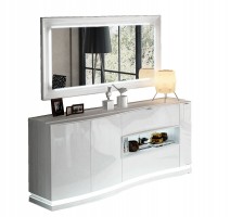 White Gloss Modern Dining Buffet