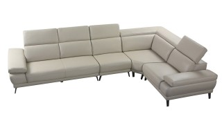 Luxury Top-Grain Leather Sectional