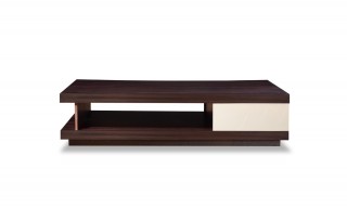 Modern Oak and Grey Gloss Coffee Table