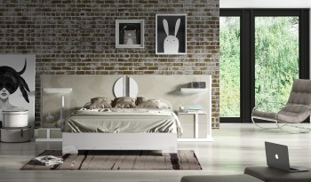 Lacquered High-class Quality High End Platform Bed Lacquered High-class Quality High End Platform Bed