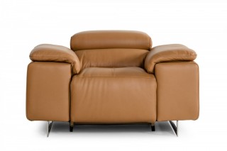 President Italian Made Leather Sofa Set