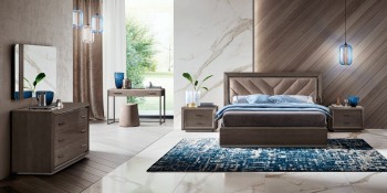 Made in Italy Nano Fabric Luxury Bedroom Furniture Sets