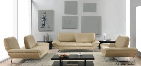 Premium Top Grain Leather Petra Sofa Set