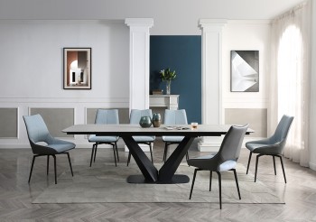 Sophisticated Rectangular Dining Set Furniture