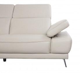 Luxury Top-Grain Leather Sectional